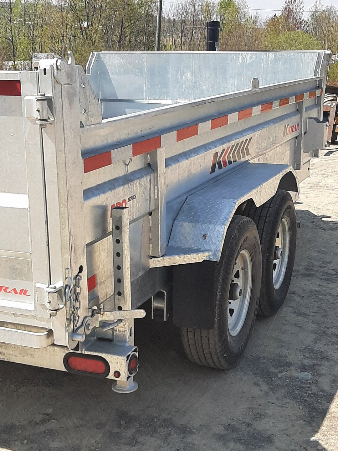 New 2025 K-Trail 14' x 82'' Dump Trailer