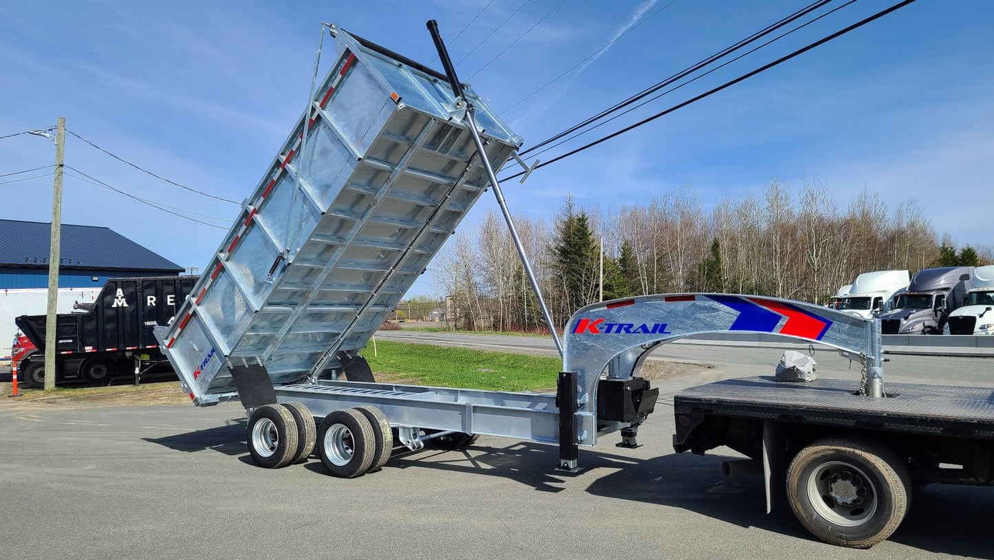 New 2025 K-Trail 16' x 92'' Goliath Dump Dump Trailer