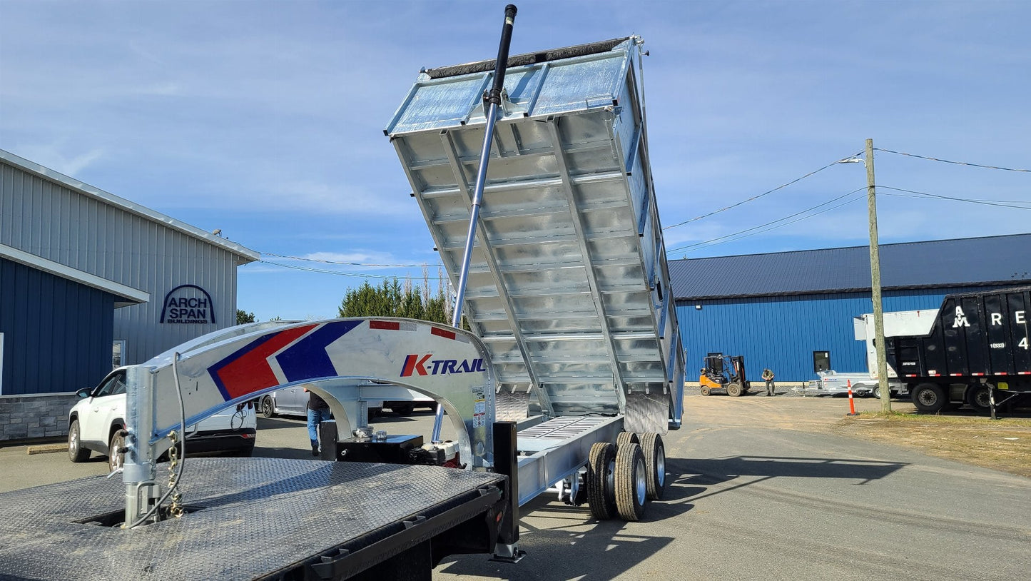 New 2025 K-Trail 16' x 92'' Goliath Dump Dump Trailer
