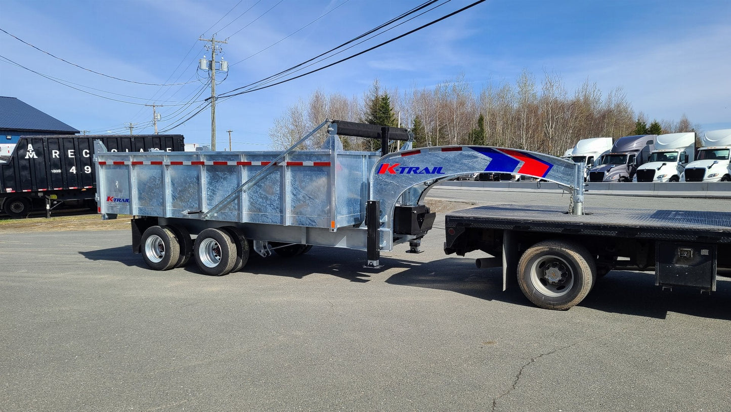 New 2025 K-Trail 16' x 92'' Goliath Dump Dump Trailer