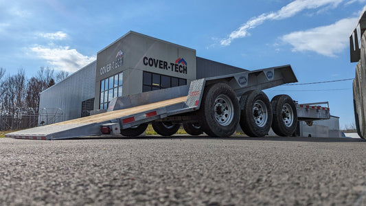 New 2025 LWL 22' Split Tilt Tri Axle