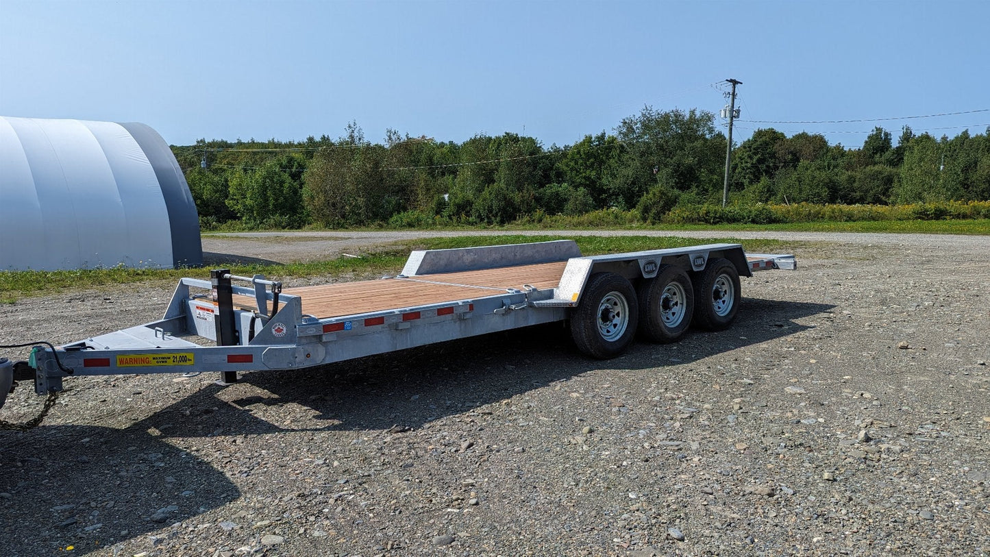New 2025 LWL 22' Split Tilt Tri Axle