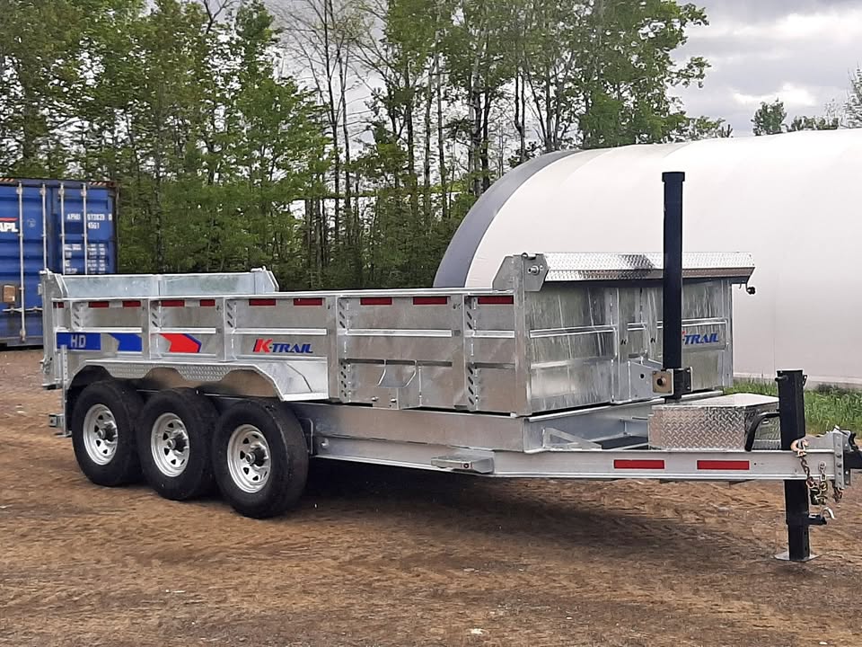 New 2026 K-Trail Dump Trailer d8216-21