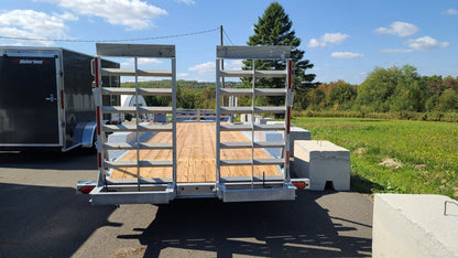 New 2024 LWL Trailers 20' + 2' Beavertail Triaxle Equipment Trailer