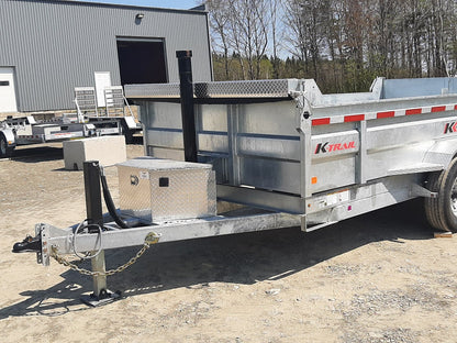 New 2025 K-Trail 14' x 82'' Dump Trailer