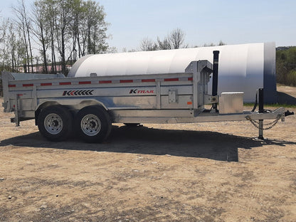 New 2025 K-Trail 14' x 82'' Dump Trailer