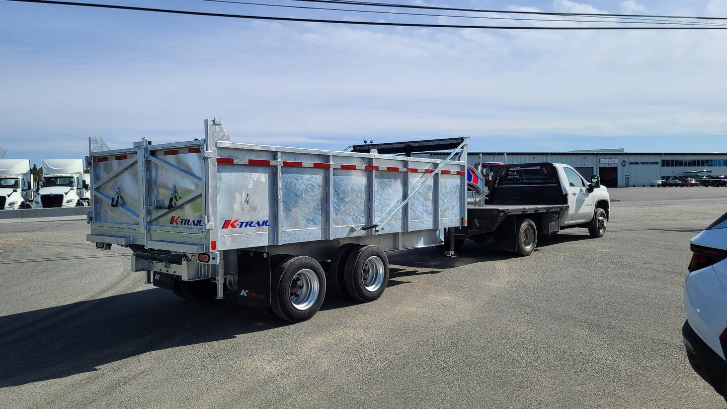 New 2025 K-Trail 16' x 92'' Goliath Dump Dump Trailer