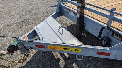 New 2025 LWL 22' Split Tilt Tri Axle