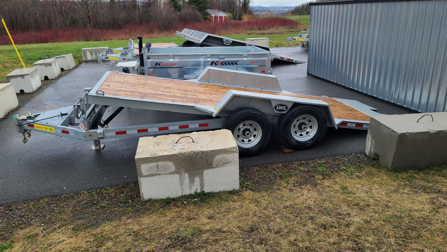 New 2025 LWL Trailers 18' Full Tilt Tilt Trailer