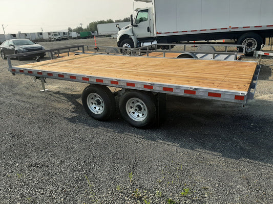 New 2025 LWL Trailers LWL 16' Pro Tough Deckouver Deckover Trailer