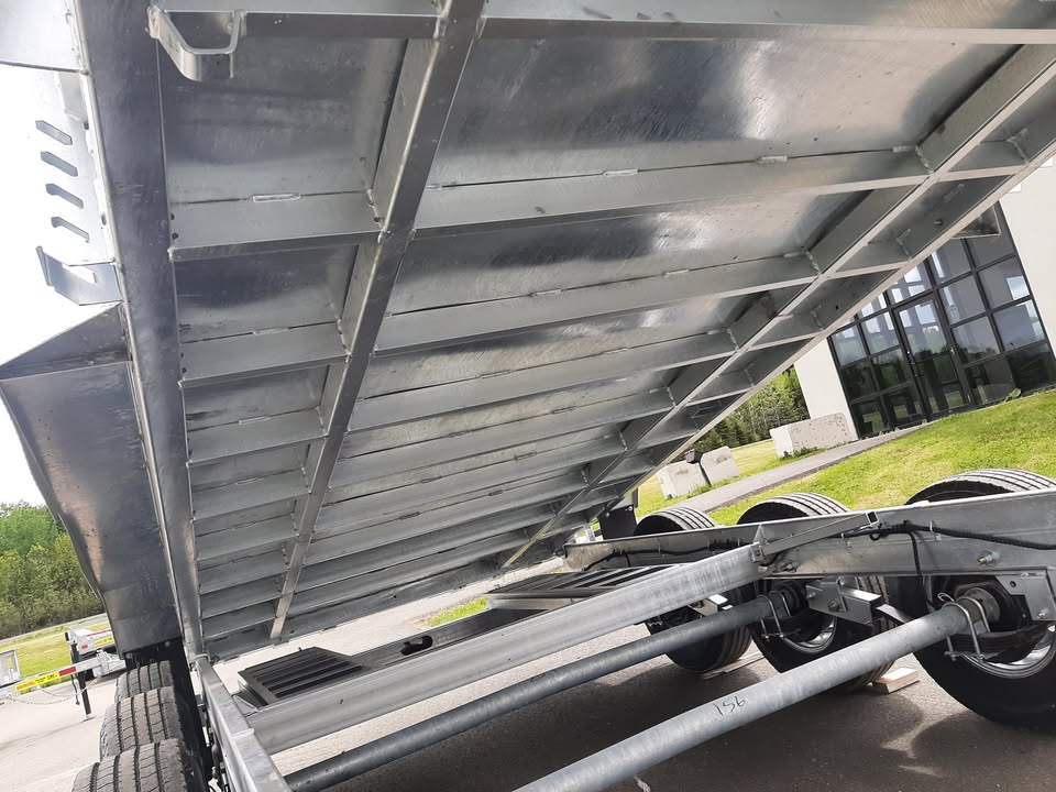 New 2026 K-Trail 16' Dump Trailer | triaxle gooseneck (dgon8216-21)