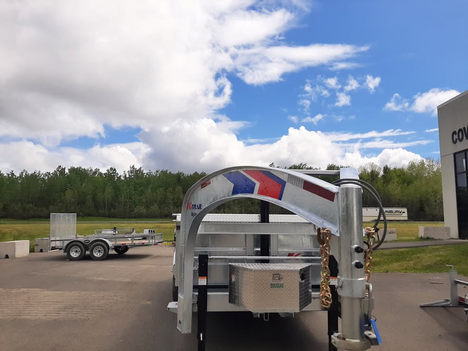 New 2026 K-Trail 16' Dump Trailer | triaxle gooseneck (dgon8216-21)