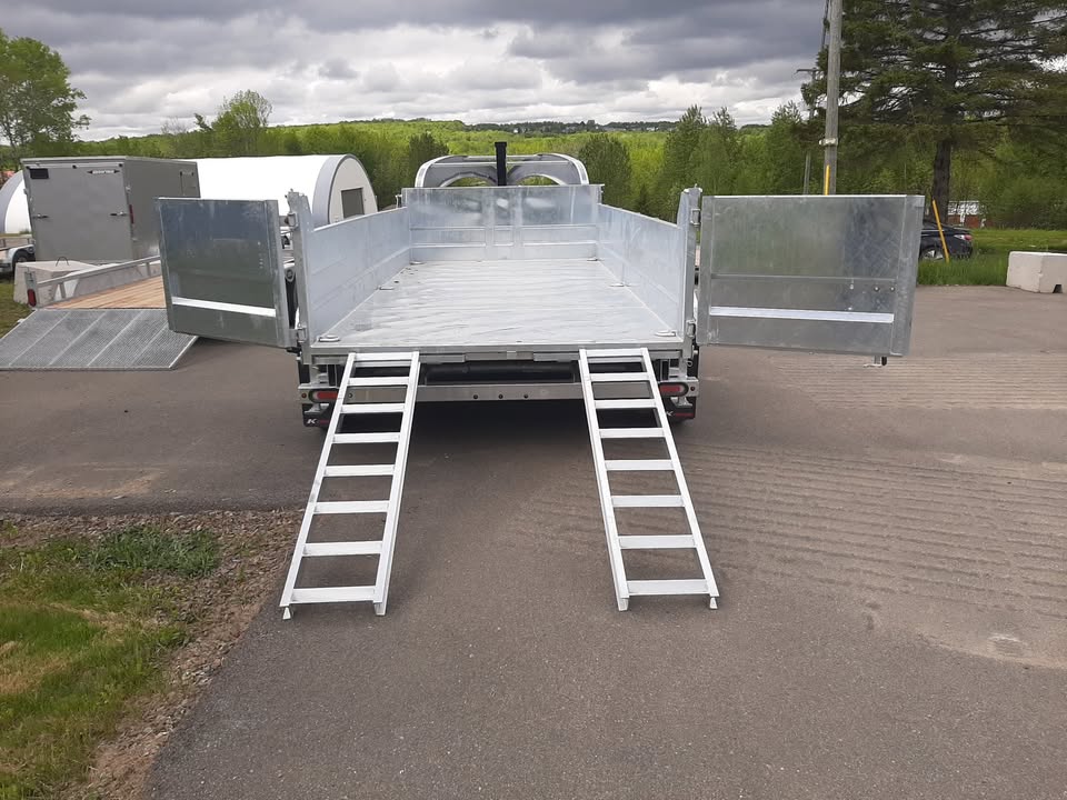 New 2026 K-Trail 16' Dump Trailer | triaxle gooseneck (dgon8216-21)