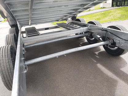 New 2026 K-Trail 16' Dump Trailer | triaxle gooseneck (dgon8216-21)