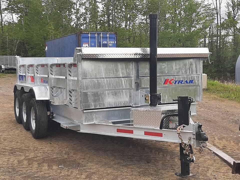 New 2026 K-Trail Dump Trailer d8216-21