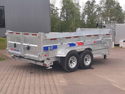 Nouvelle remorque benne K-Trail 2025 de 14 pi x 82 po 