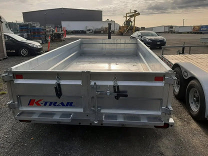 New 2026 K-Trail 12'x6' Dump Tandem Galvanized Dump Trailer