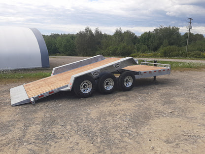 New 2026 LWL Trailers 22' Triaxle Split Tilt Equipment Trailer