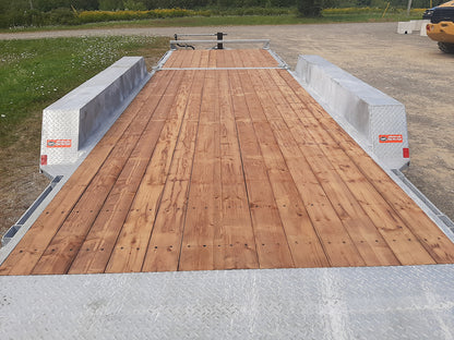 New 2026 LWL Trailers 22' Triaxle Split Tilt Equipment Trailer