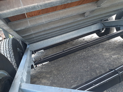 New 2026 LWL Trailers 22' Triaxle Split Tilt Equipment Trailer